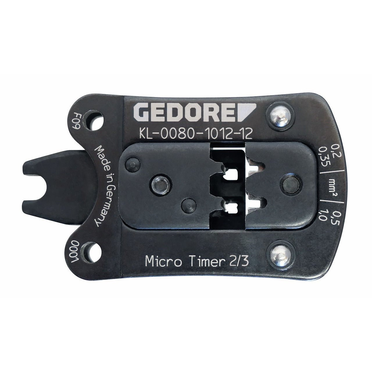 GEDORE Automotive KL-0080-1012-12 - MicroTimer 2/3 Crimping Tool Attachment