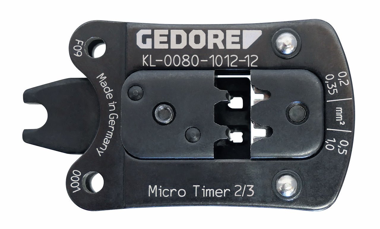 GEDORE Automotive KL - 0080 - 1012 - 12 - Accesorio de pinza de crimpado MicroTimer 2/3 - Ferrotecnia
