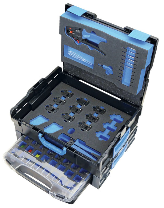 GEDORE Automotive KL - 0080 - 2 K - Juego de reparación de arneses de cable con materiales de consumo - Ferrotecnia