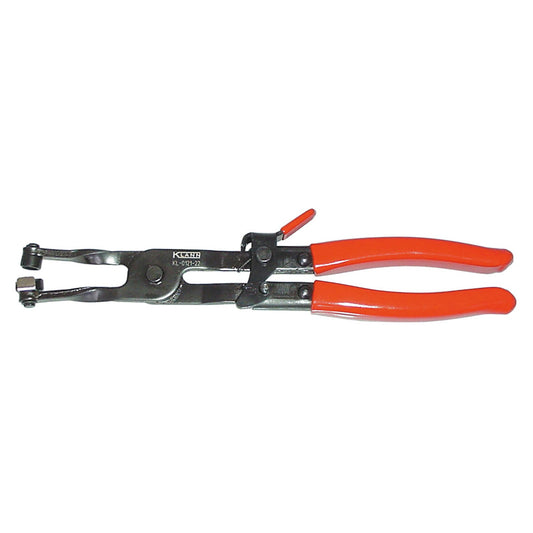 GEDORE Automotive KL - 0121 - 22 - Alicates para abrazaderas de manguera con mecanismo de bloqueo de carraca, rectos - Ferrotecnia