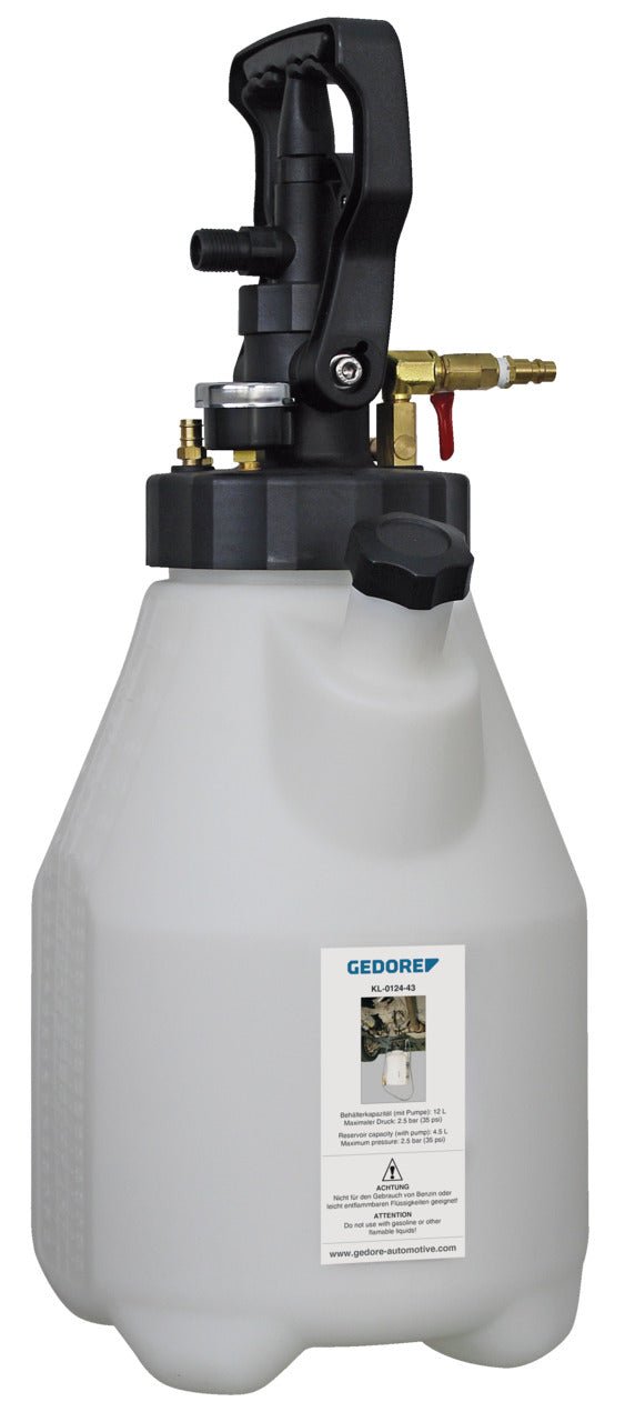 GEDORE Automotive KL - 0124 - 4311 - Contenedor (12l) con bomba - Ferrotecnia