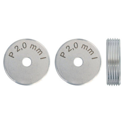 GEDORE Automotive KL - 0173 - 4604 - Juego de rodillos ThreadReset® para roscas de paso de 2 mm - Ferrotecnia