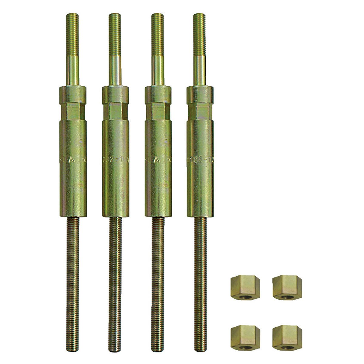 GEDORE Automotive KL - 0186 - 130 A - Juego de pernos de soporte, M8, 120 mm - Ferrotecnia