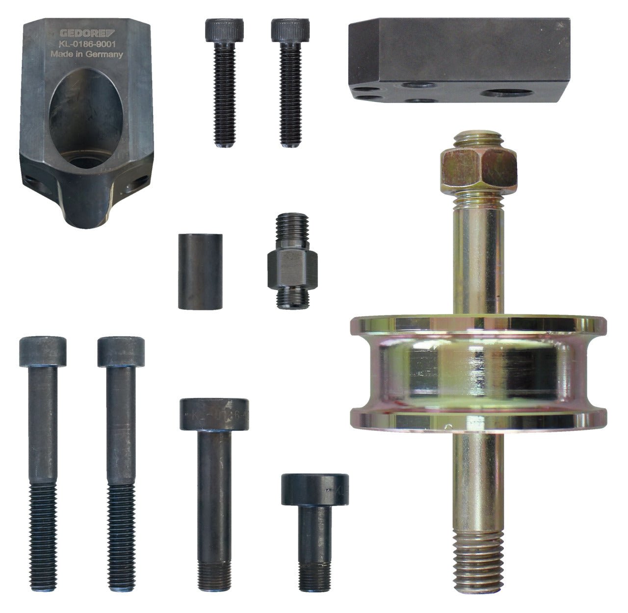 GEDORE Automotive KL - 0186 - 901 A - Extractor de inyectores con extractor de impacto, M12x1 - Ferrotecnia