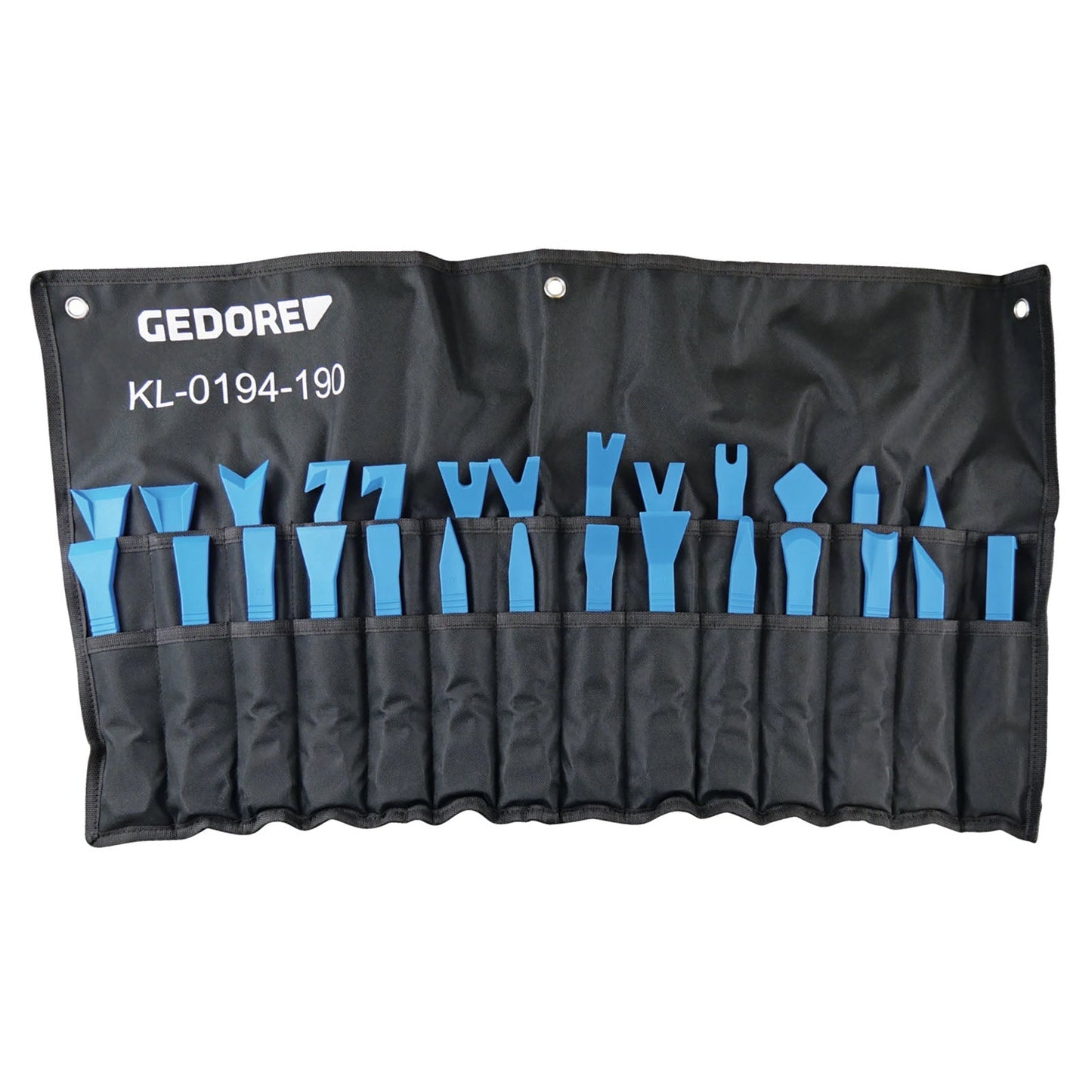 GEDORE Automotive KL - 0194 - 190 - Kit de cuñas de plástico, 27 uds. - Ferrotecnia