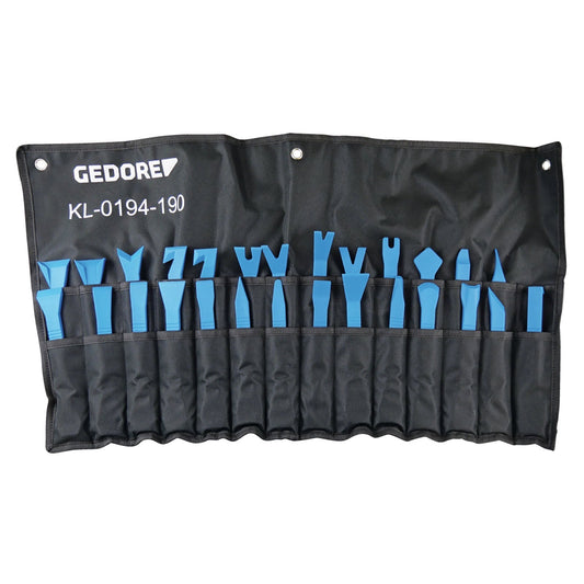 GEDORE Automotive KL - 0194 - 190 - Kit de cuñas de plástico, 27 uds. - Ferrotecnia