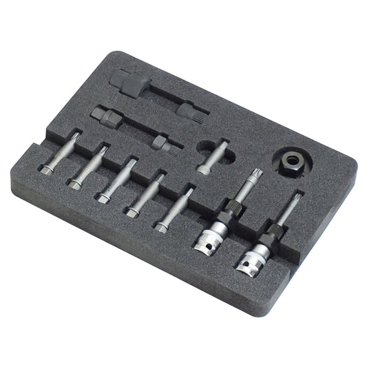 GEDORE Automotive KL - 0284 - 185 E - Juego de vasos combinados para alternador - Ferrotecnia