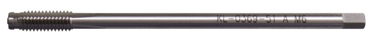 GEDORE Automotive KL - 0369 - 51 A - Macho M6 con punta ranurada en espiral - Ferrotecnia