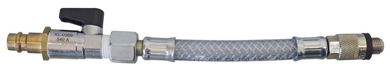 GEDORE Automotive KL - 0369 - 540 A - Adaptador de aire comprimido M10x1 con manguera - Ferrotecnia