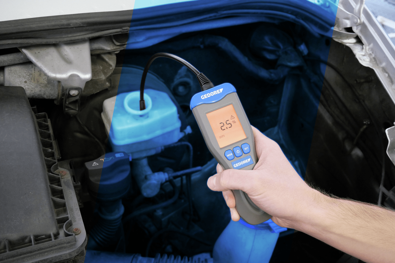 GEDORE Automotive KL - 0860 - 100 - Comprobador de líquido de frenos - Ferrotecnia