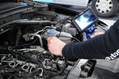 GEDORE Automotive KL - 0880 - 10 K - Videoscopio digital con sonda flexible Ø3,9 mm - Ferrotecnia