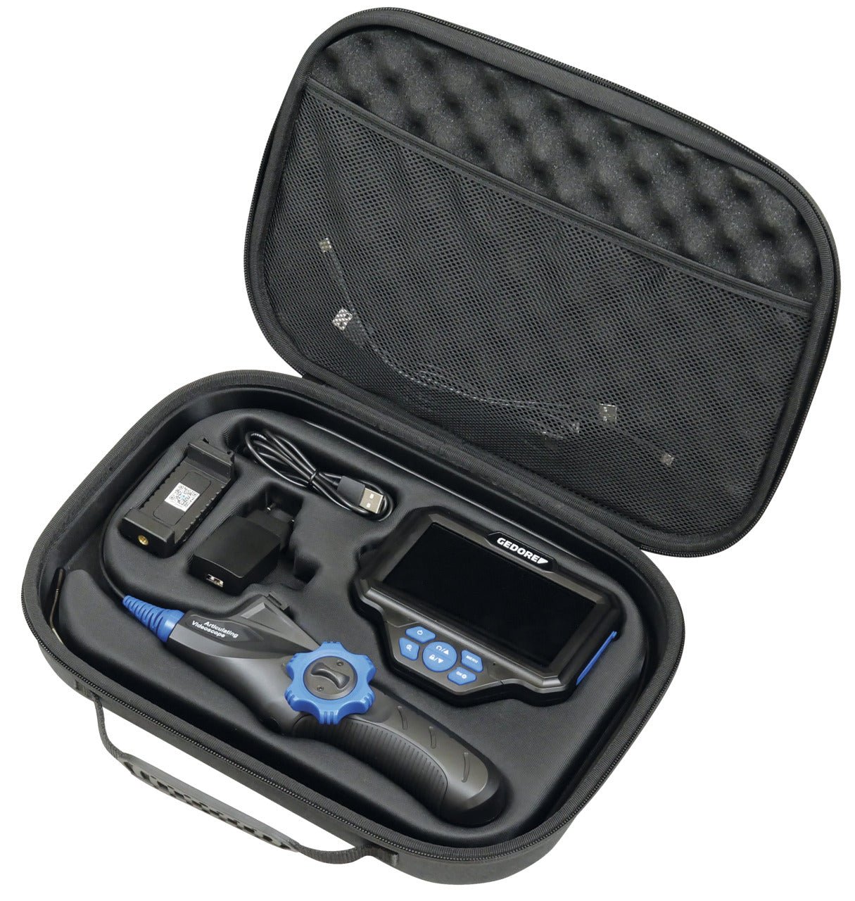 GEDORE Automotive KL - 0880 - 10 K - Videoscopio digital con sonda flexible Ø3,9 mm - Ferrotecnia