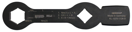 GEDORE Automotive KL - 1070 - 1126 B - Llave hexagonal de impacto SW26 - Ferrotecnia