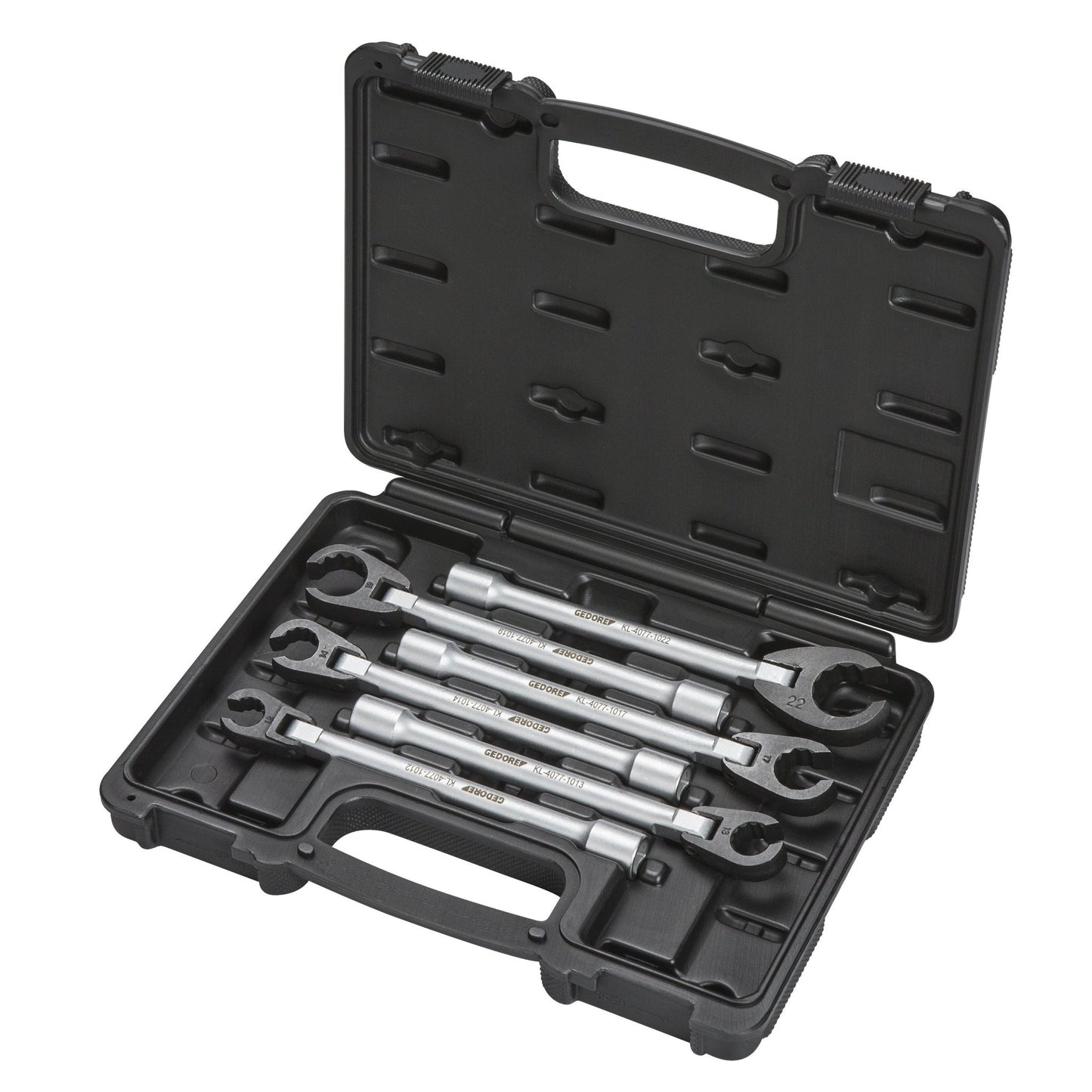 GEDORE Automotive KL - 4077 - 10 K - Juego de llaves abiertas para racores - Ferrotecnia