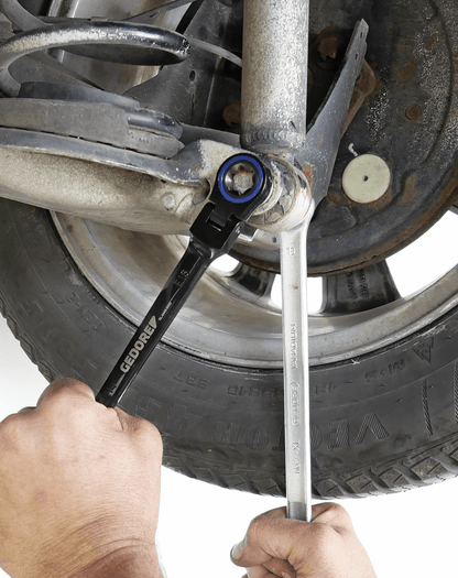 GEDORE Automotive KL - 4443 - 30 - Juego de 4 llaves TORX® de carraca con doble articulación - Ferrotecnia