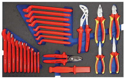 GEDORE Automotive KL - 4600 - 200 - Carro de Herramientas con surtido de herramientas aisladas VDE - Ferrotecnia