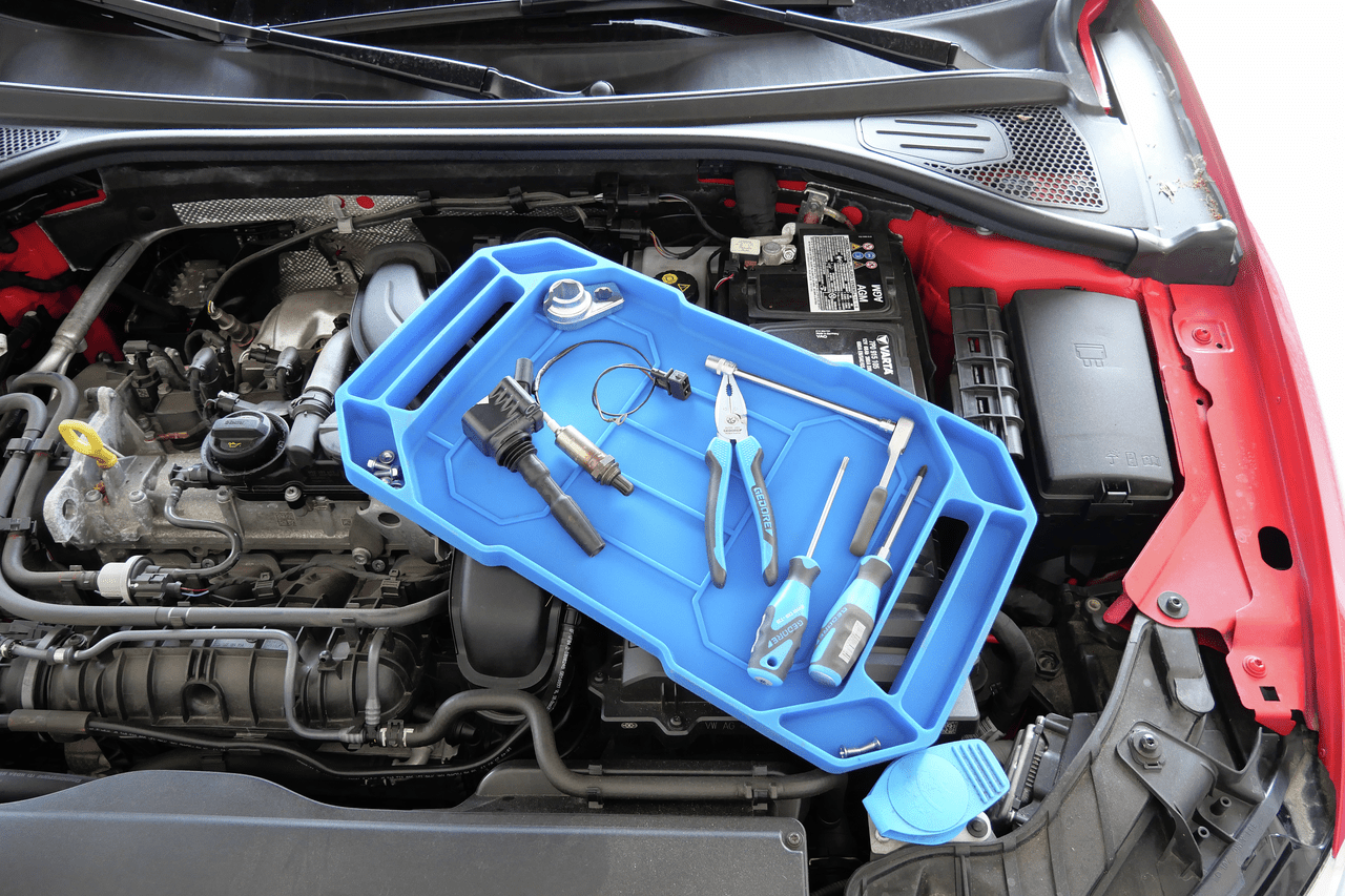 GEDORE Automotive KL - 4991 - 101 - Alfombrilla de almacenamiento de silicona (3 piezas) - Ferrotecnia