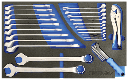 GEDORE Automotive KL - 4998 - 400 - Carro con surtido de 460 herramientas para taller de automoción - Ferrotecnia