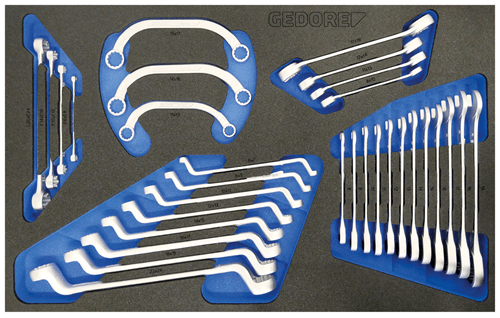 GEDORE Automotive KL - 4998 - 400 - Carro con surtido de 460 herramientas para taller de automoción - Ferrotecnia