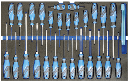GEDORE Automotive KL - 4998 - 400 - Carro con surtido de 460 herramientas para taller de automoción - Ferrotecnia