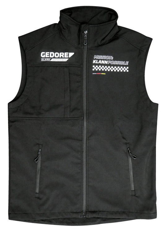 GEDORE Automotive KLM - 0402 - XXL - Chaleco negro XXL GAM - Ferrotecnia