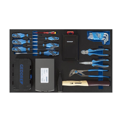 GEDORE GTT B - S - 177 - Carro + surtido 177 htas - Ferrotecnia