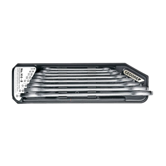 GEDORE H 6 - 8 - Juego de 8 Llaves Fijas 2 Bocas - Ferrotecnia