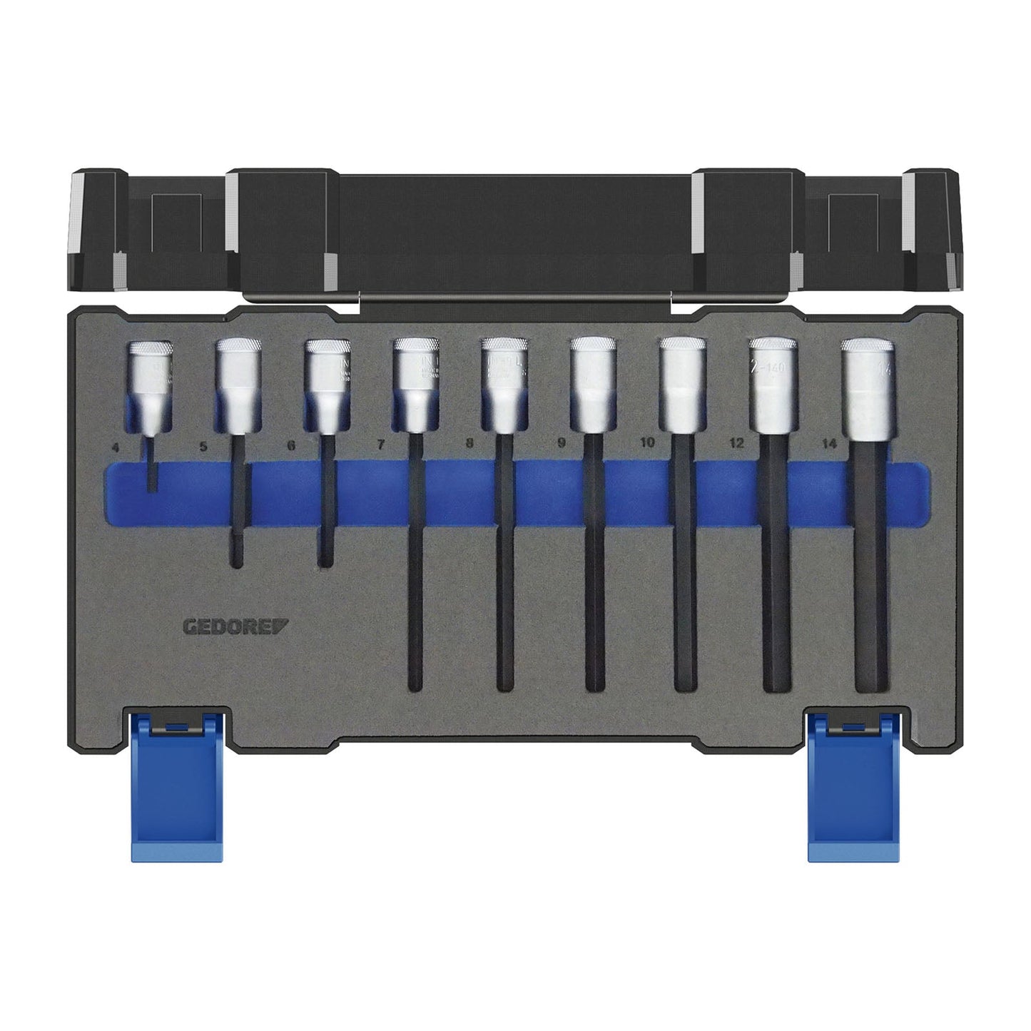 GEDORE IN 19 - 009 - Juego de vasos destornilladores IN 19 de 1/2" - Ferrotecnia