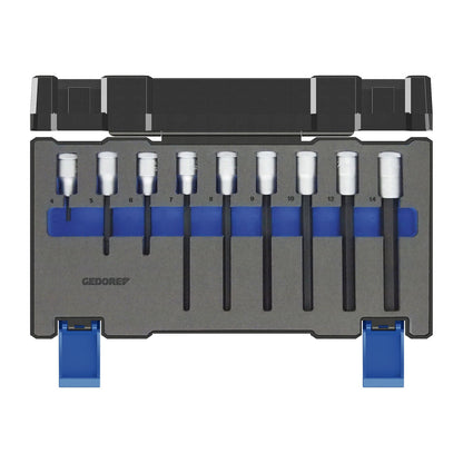 GEDORE IN 19 - 009 - Juego de vasos destornilladores IN 19 de 1/2" - Ferrotecnia