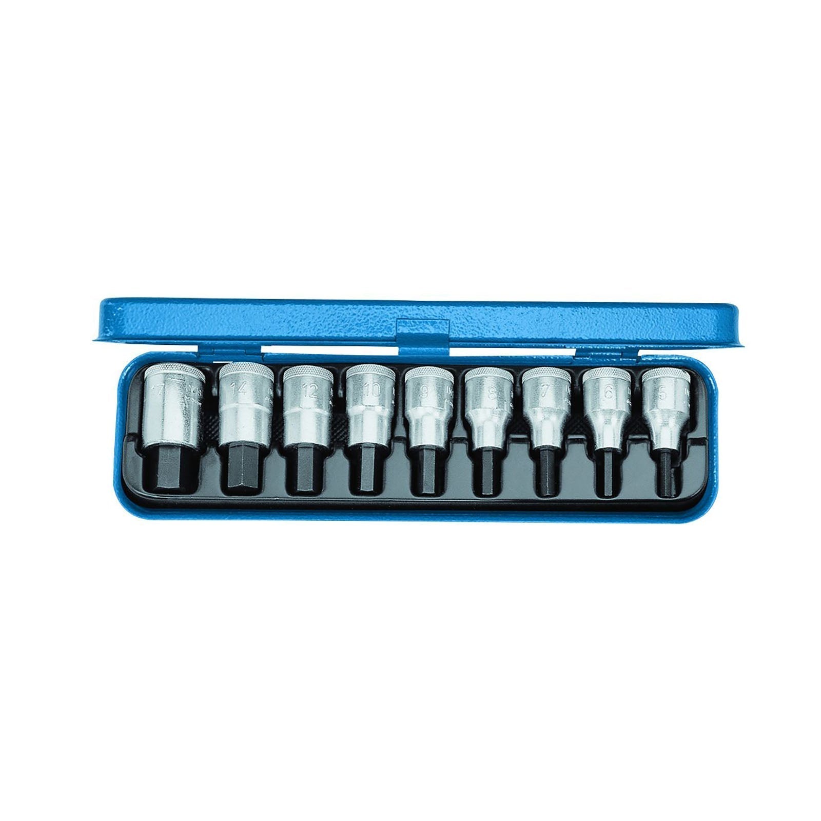 GEDORE IN 19 PA - Juego de Vasos INBUS® en pulgadas con arrastre de 1/2" - Ferrotecnia