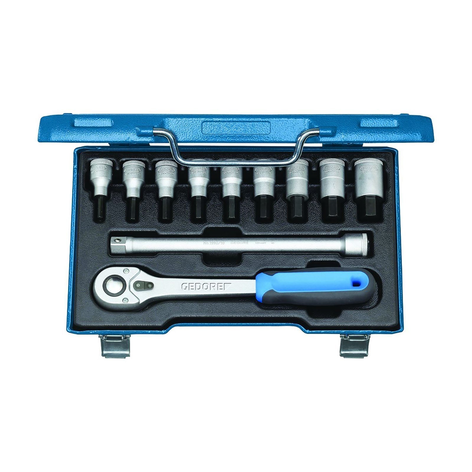 GEDORE IN 19 Q - Juego de Vasos INBUS® 1/2" - Ferrotecnia