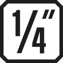 GEDORE IN 20 - Vasos destornilladores de 1/4" con punta hexagonal INBUS® - Ferrotecnia