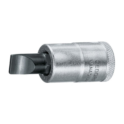 GEDORE IS 19 - Vasos destornilladores de 1/2" con punta plana - Ferrotecnia