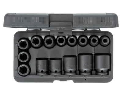 GEDORE K 19 - 015 - Juego de Vasos de Impacto de 1/2". 15 pzas - Ferrotecnia