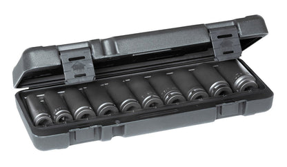 GEDORE K 19 L - 010 - Juego de Vasos de Impacto de 1/2" largos. 10 pzas - Ferrotecnia