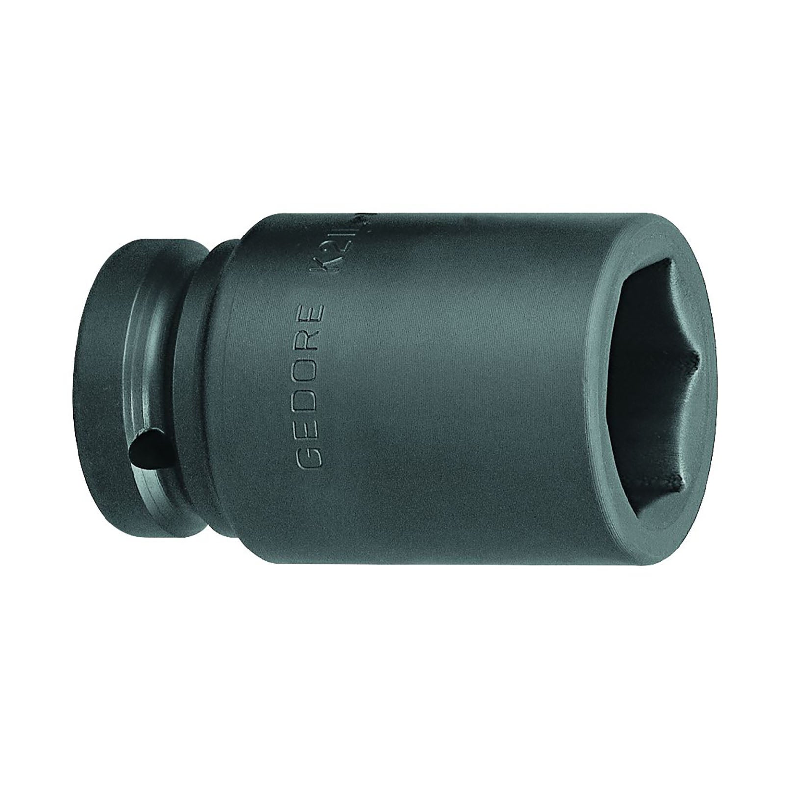 GEDORE K 21 L - Vasos de impacto de 1" de perfil hexagonal, modelo largo - Ferrotecnia