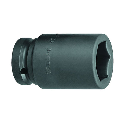 GEDORE K 21 L - Vasos de impacto de 1" de perfil hexagonal, modelo largo - Ferrotecnia