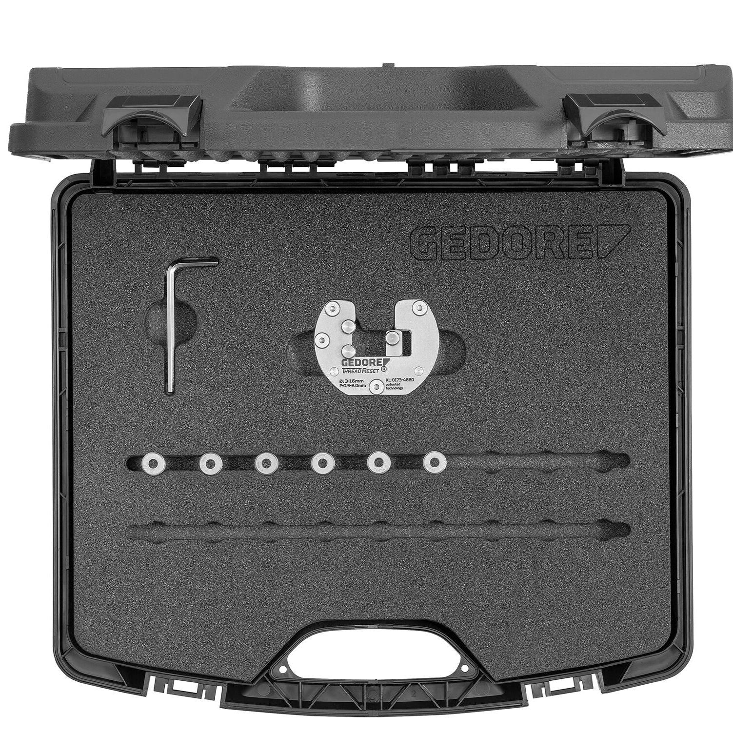 GEDORE KL - 0173 - 4620 K - Juego de herramientas de restauración de roscas - Ferrotecnia