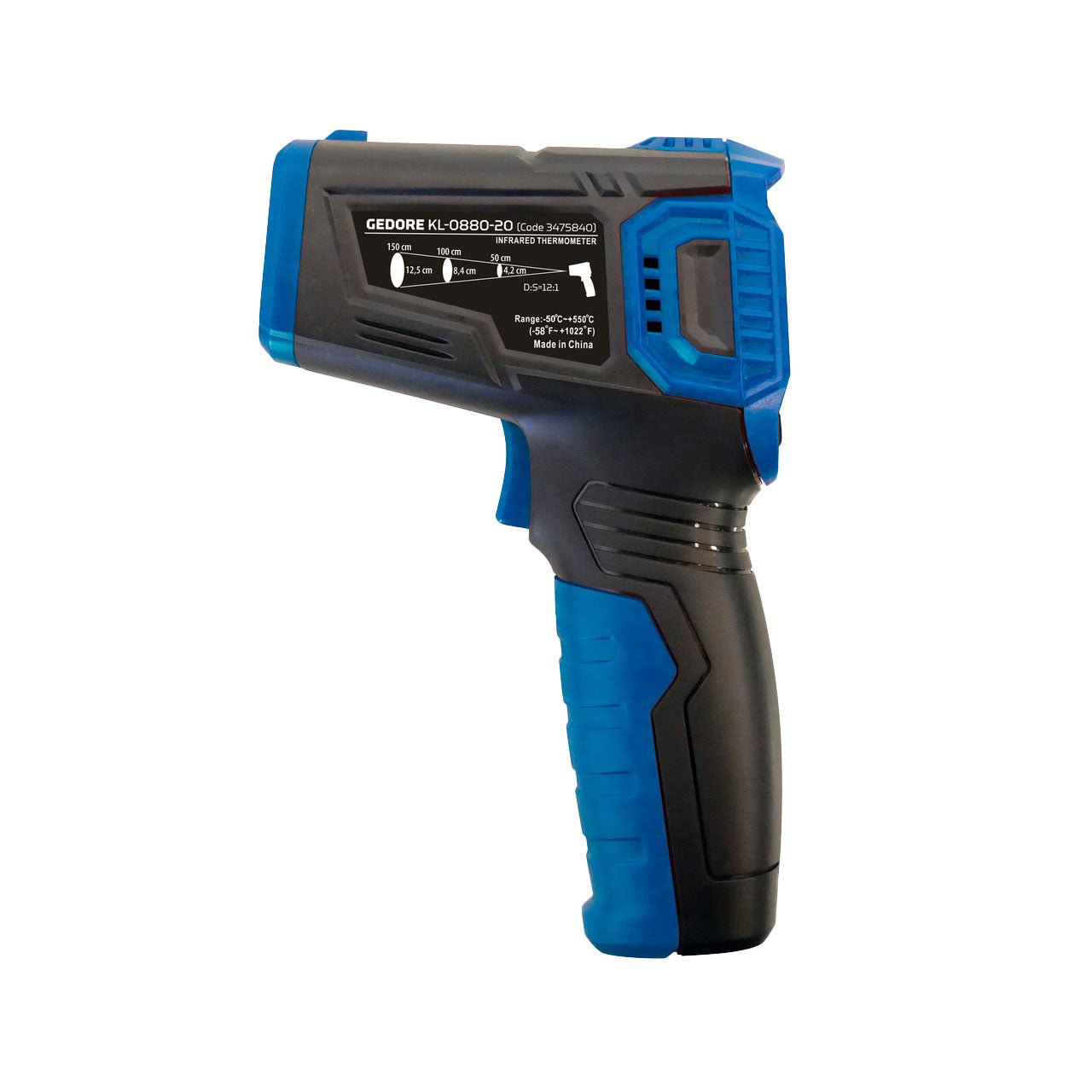 GEDORE KL - 0880 - 20 - Termómetro infrarrojo industrial - Ferrotecnia