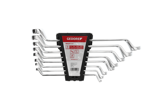 GEDORE red R01105008 - Juego de 8 llaves estrella acodadas, 6 - 22 mm (3300926) - Ferrotecnia