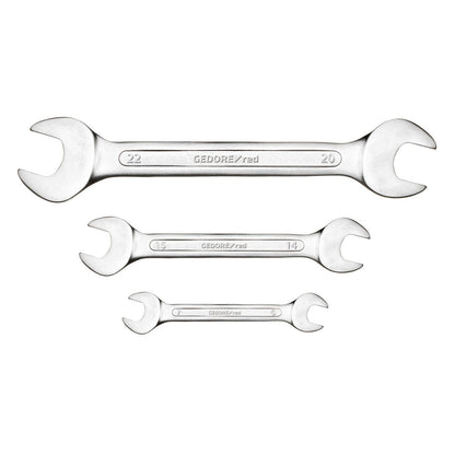 GEDORE red R05105008 - Juego de 8 llaves fijas, 6 - 22mm (3300959) - Ferrotecnia