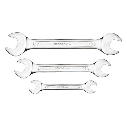 GEDORE red R05125006 - Juego de 6 llaves fijas, modelo corto, 6 - 17 mm (3300958) - Ferrotecnia
