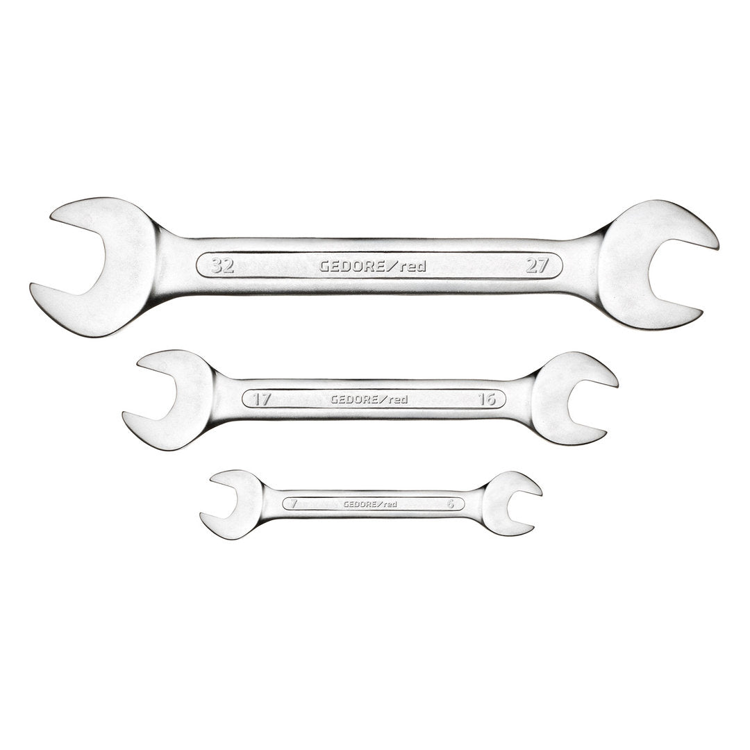 GEDORE red R05125012 - Juego de 12 llaves fijas, modelo corto, 6 - 32 mm (3300961) - Ferrotecnia