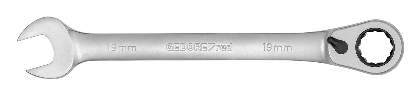 GEDORE red R07201 - Llaves combinadas de carraca con anillo de retención (3301008) - Ferrotecnia