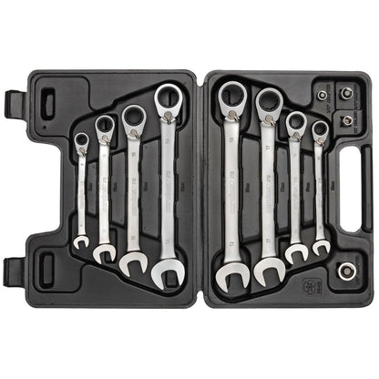 GEDORE red R07203012 - Juego de 12 llaves combinadas de carraca 8 - 19 mm (3300059) - Ferrotecnia