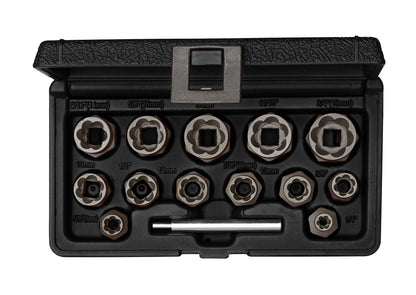 GEDORE red R19153000 - Juego de extractores de tornillos 6 - 19mm, 14 piezas (3301563) - Ferrotecnia