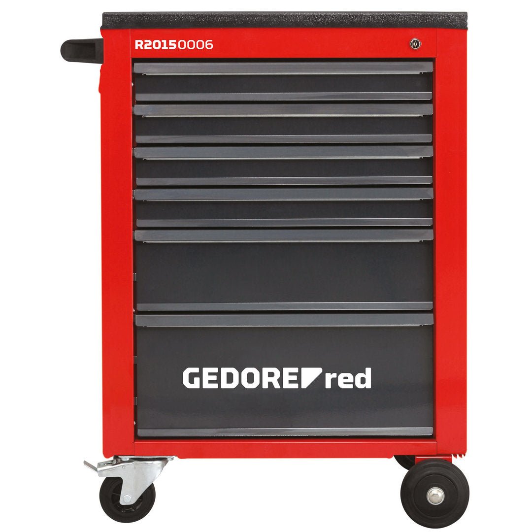GEDORE red R20150006 - Carro de taller rojo MECHANIC, con 6 cajones 910x628x418 mm (3301663) - Ferrotecnia
