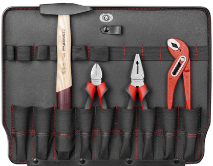 GEDORE red R21652057 - Maleta de herramientas AZUBI L con surtido de 57 herramientas (3301638) - Ferrotecnia