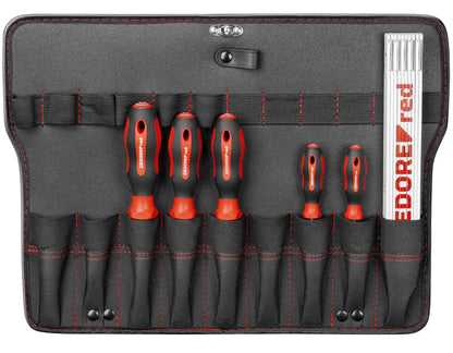 GEDORE red R21652057 - Maleta de herramientas AZUBI L con surtido de 57 herramientas (3301638) - Ferrotecnia