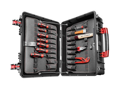 GEDORE red R21652101 - Maleta de herramientas MASTER XL con surtido de 101 herramientas (3301639) - Ferrotecnia